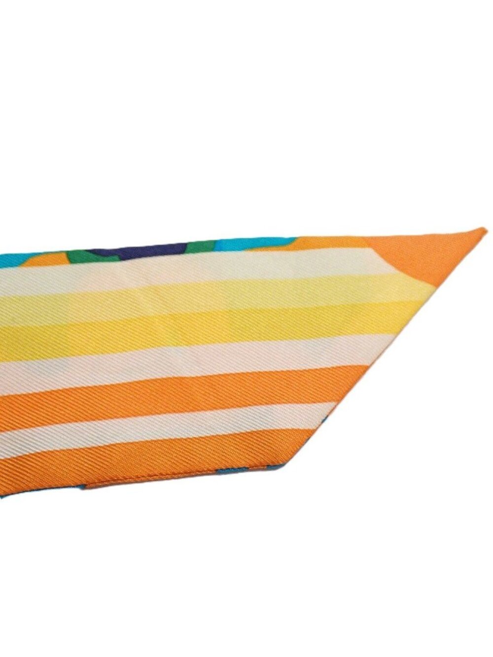 Hermes Scarf Orange - Picture 8 of 10